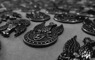 Odznaki Wojskowe Repliki Orzeł Legionów II RP Rekonstrukcja na podstawie fotografii.