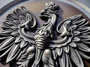 Godło Metalowe Odznaka Orzeł Polski